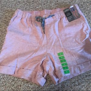 Eddie Bauer linen shorts